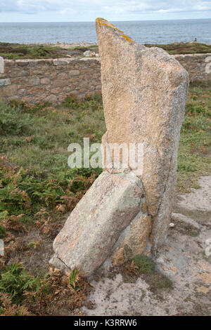 Shipwreck Memorial, English Cemetery, Trece Head; Costa de la Muerte; Galicia; Spain Stock Photo