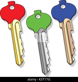 Key isolated illustration set Stock Vector Image & Art - Alamy