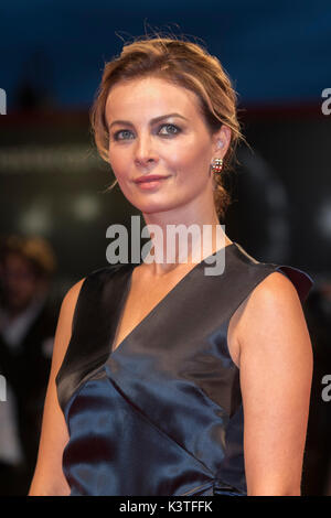 Venice, Italy. 03rd Sep, 2017. Violante Placido attends the premiere of 'The Leisure Seeker' during the 74th Venice Film Festival at Palazzo del Cinema in Venice, Italy, on 03 September 2017. - NO WIRE SERVICE - Photo: Hubert Boesl/dpa/Alamy Live News