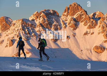 Col Margherita, Dolomites, Fassa Valley, Trentino, Italy. Stock Photo