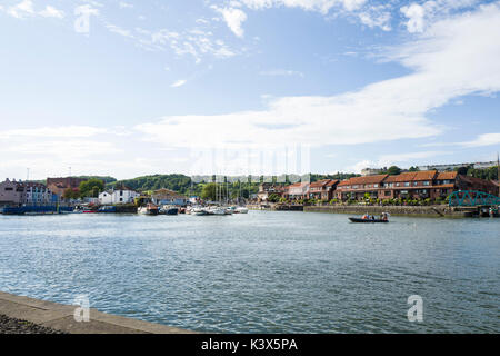 Bristol Baltic Wharf Harbour Area Stock Photo