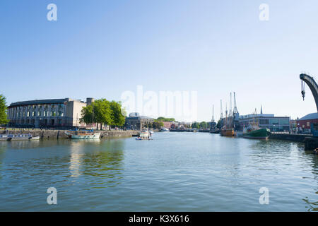 Bristol Baltic Wharf Harbour Area Stock Photo