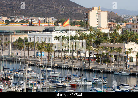 Cartagena port city in the Murcia region of southeast Spain Stock Photo