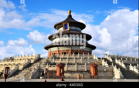 Temple of Heaven scenary in Beijing,China. Stock Photo