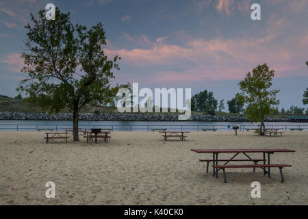 Holland State Park, Holland, Michigan Stock Photo