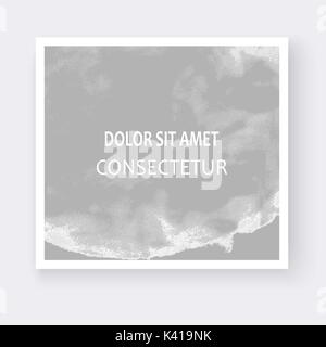 Silver explosion liquid paint shape artistic covers design. Decorative texture fluid cloud light gray white backgrounds. Celebration template vector f Stock Vector