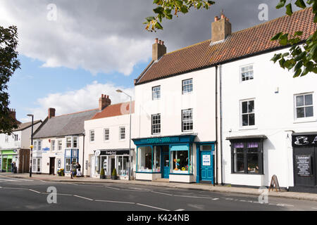 High Street, Sedgefield town centre, Co. Durham, England, UK Stock Photo