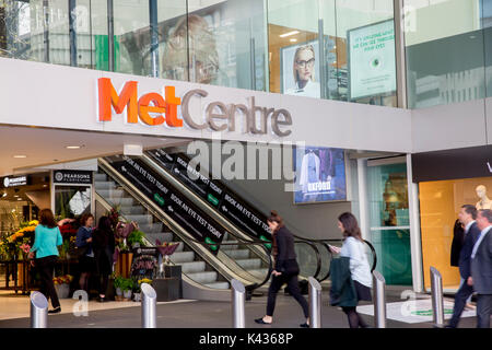 Metcentre shopping mall centre in Sydney city centre,new south wales,Australia Stock Photo