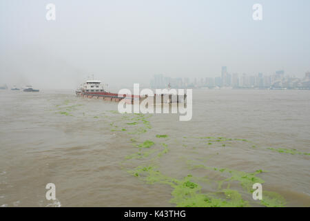 yellow river life, wuhan, smog Stock Photo