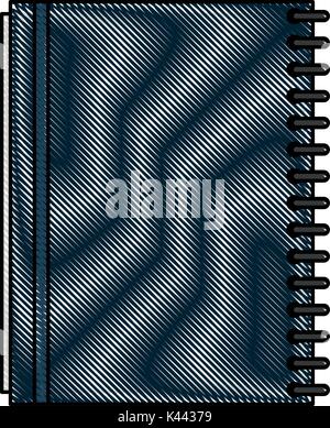 Adress business book Stock Vector