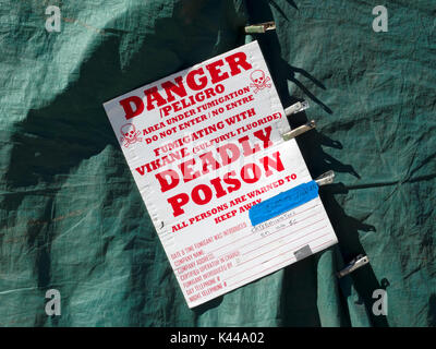 Termite treatment for a boat Stock Photo - Alamy