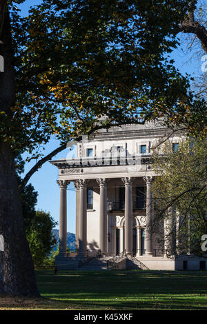 USA, New York, Hudson Valley, Hyde Park, Vanderbilt Mansion National Historic Site Stock Photo