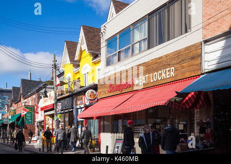 Canada, Ontario, Toronto, kensington Market, multi cultural shopping district Stock Photo