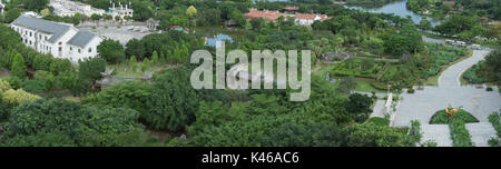 Aerial view of Xiamen Garden Expo Garden
