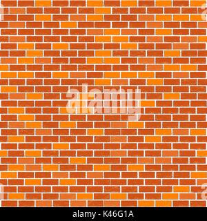 Red brick template Stock Vector