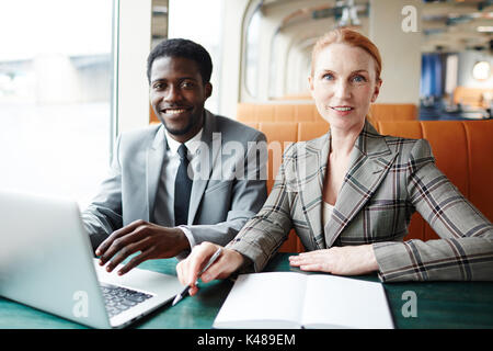 Successful traders Stock Photo