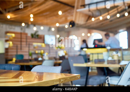 Cozy Small Coffeehouse Stock Photo