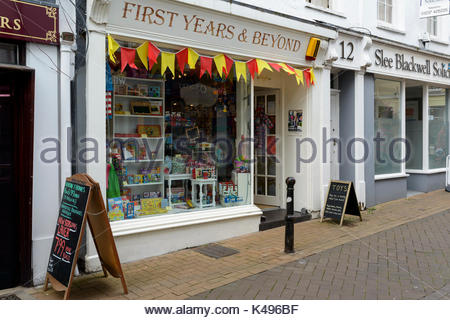 High Street, Bideford, Devon, England, United Kingdom Stock Photo ...