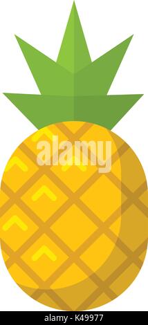 pineapple fresh fruit icon Stock Vector Image & Art - Alamy