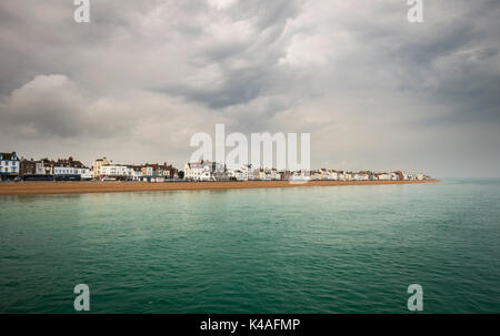 The seafront at Deal, Kent, UK Stock Photo