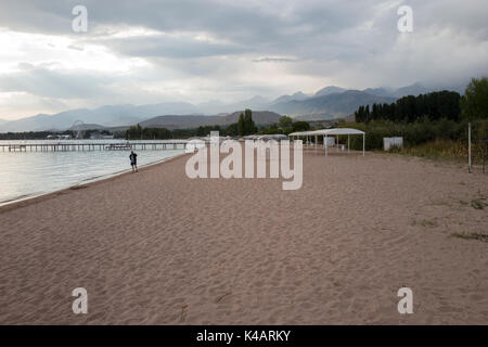 Cholpon Ata, Issyk-Kul, Kyrgyzstan Stock Photo