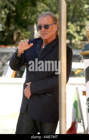 Venice, Italy. 05th Sep, 2017. Armand Assante is seen during the 74th Venice Film Festival on September 5, 2017 in Venice, Italy. Credit: Graziano Quaglia/Alamy Live News Stock Photo