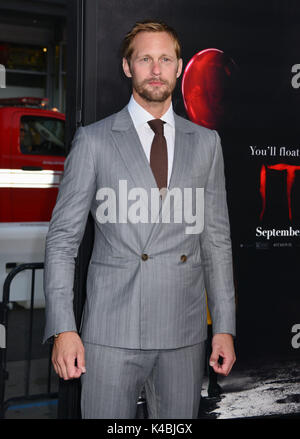 Los Angeles, USA. 05th Sep, 2017. Alexander Skarsgard 034 arriving at the IT You'll Float Too Premiere at the TCL Chinese Theatre in Los Angeles. September 5, 2017. Credit: Tsuni/USA/Alamy Live News Stock Photo