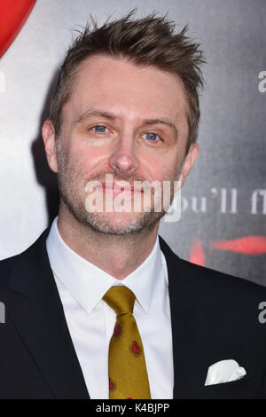 Los Angeles, USA. 05th Sep, 2017. Chris Hardwick arriving at the IT You'll Float Too Premiere at the TCL Chinese Theatre in Los Angeles. September 5, 2017. Credit: Tsuni/USA/Alamy Live News Stock Photo