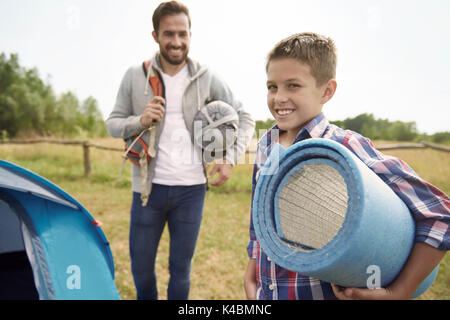 Summer is best time for hiking Stock Photo