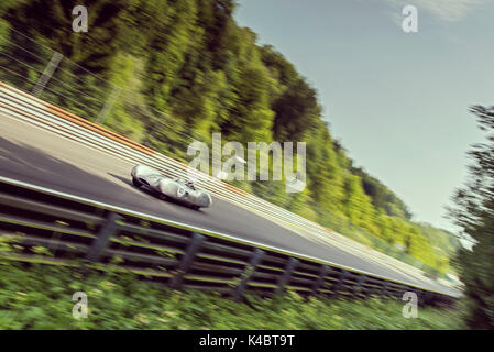 AWE 1500RS from 1955 - Classic Car Racing Stock Photo