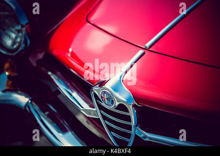 Alfa Romeo Sprint Speciale Detail - Classic Car Stock Photo