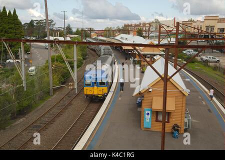 Train station of Katoomba Stock Photo