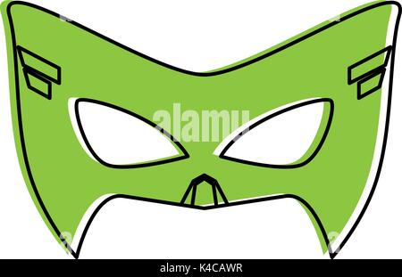 mask superhero icon image  Stock Vector