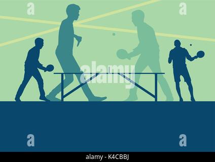 Table tennis player vector abstract background Stock Vector Image & Art ...