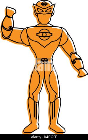 superhero avatar icon image  Stock Vector