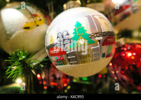 Macy's Department Store, Christmas Displays, NYC Stock Photo