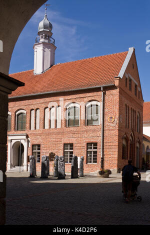 Old Town Hall in Olsztyn. Poland. Stock Photo