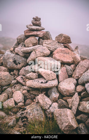 Pile of Rocks - Cairngorm National Park, Scotland Stock Photo
