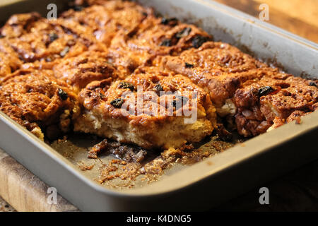 A batch of freshly baked gluten free cinnamon buns. Stock Photo