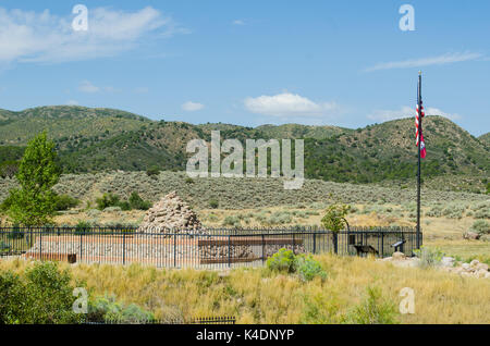 Mountain Meadows Massacre site, southern Utah Stock Photo