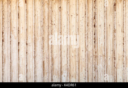 Old white rusted corrugated metal wall texture, frontal background photo Stock Photo