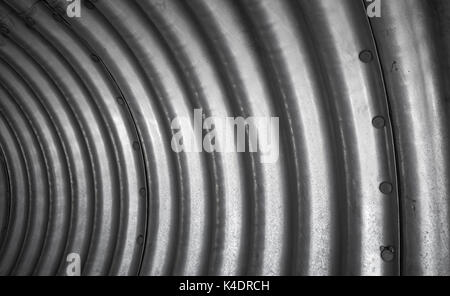 dark gray corrugated metal background and texture surface Stock Photo ...