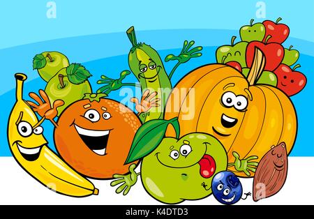 fruits and vegetables animated