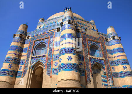 The Tomb of Bibi Jiwindi is a historic shrine located in Uch Sharif, Pakistan. Stock Photo