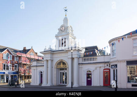 Old Library building, Market Place, Saffron Walden, Essex, England, United Kingdom Stock Photo