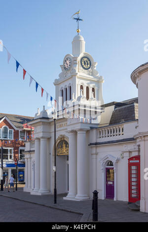 Old Library building, Market Place, Saffron Walden, Essex, England, United Kingdom Stock Photo