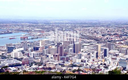 Cape Town's Central Business District Stock Photo