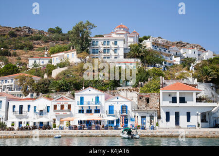 port, Evdilos, Ikaria island, Aegean Sea, Greece, Europe Stock Photo