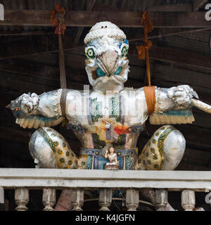 Close-up of effigy in temple, Koh Samui, Surat Thani Province, Thailand Stock Photo