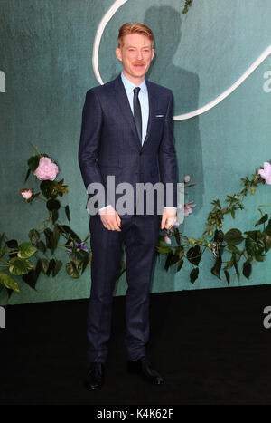 London, UK. 06th Sep, 2017. Domhnall Gleeson, Mother! - UK Film Premiere, Leicester Square, London UK, 06 September 2017, Photo by Richard Goldschmidt Credit: Rich Gold/Alamy Live News Stock Photo